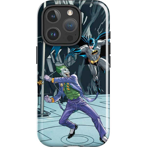 DC Comics The Joker vs Batman Art iPhone 16 Pro Magsafe Impact Case